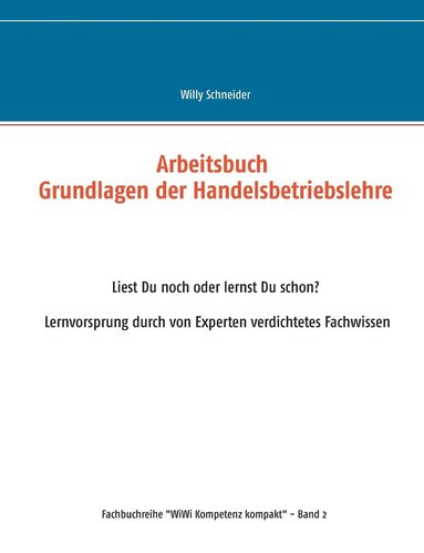 bokomslag Arbeitsbuch Grundlagen der Handelsbetriebslehre