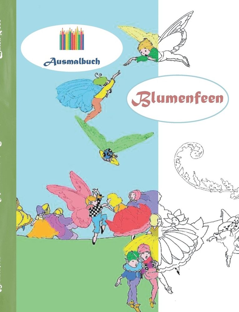 Luisa Rose - Blumenfeen (Ausmalbuch), Häftad