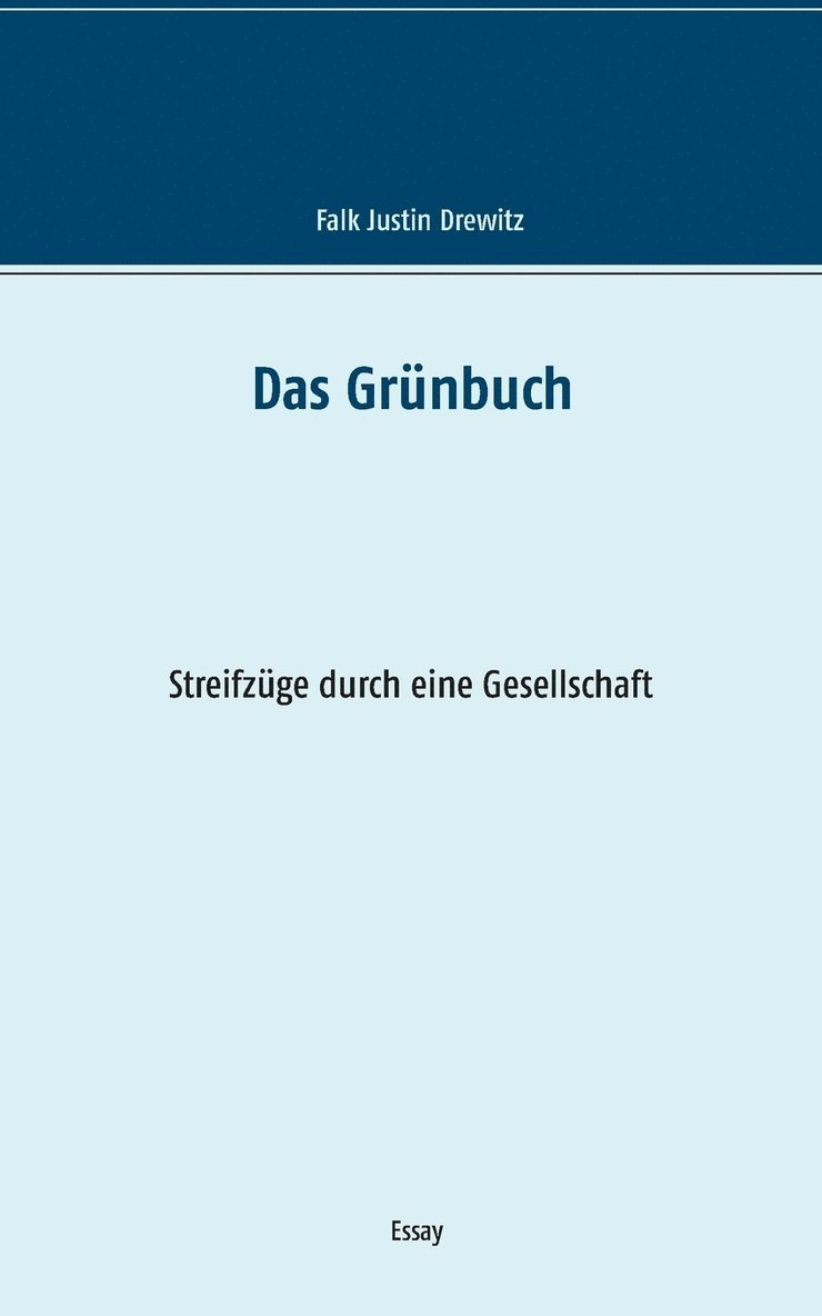 Das Grnbuch 1