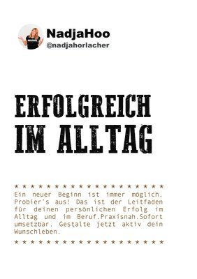 bokomslag Erfolgreich im Alltag