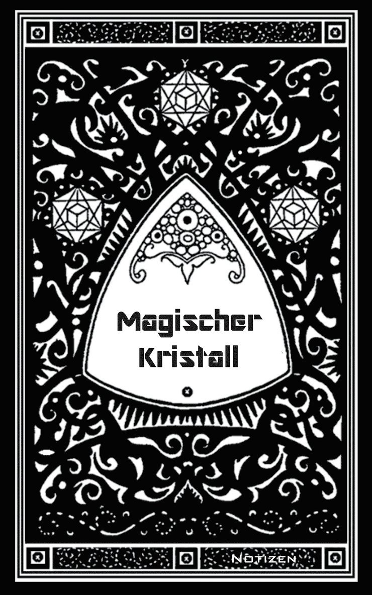 Magischer Kristall (Notizbuch) 1