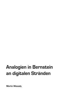 Martin Wessely - Analogien in Bernstein an digitalen Stränden, Häftad
