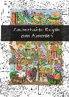 Zauberhafte Regale zum Ausmalen 1