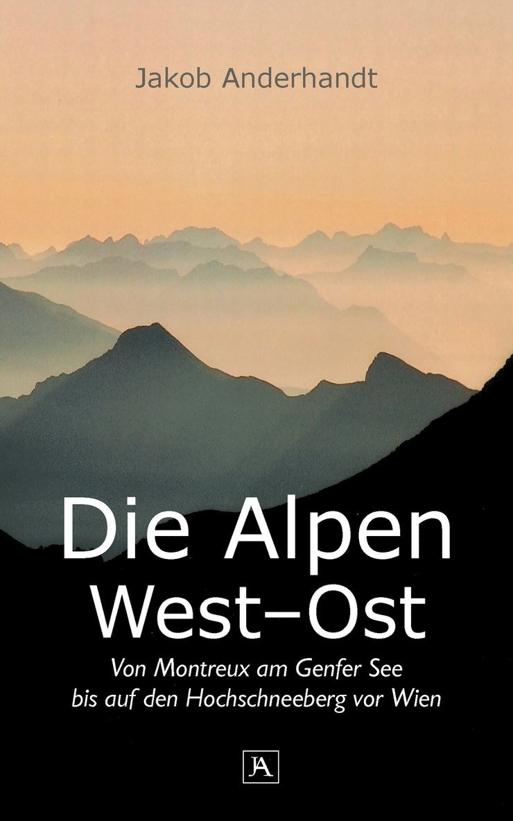 Die Alpen West-Ost (Taschenformat-Ausgabe) 1