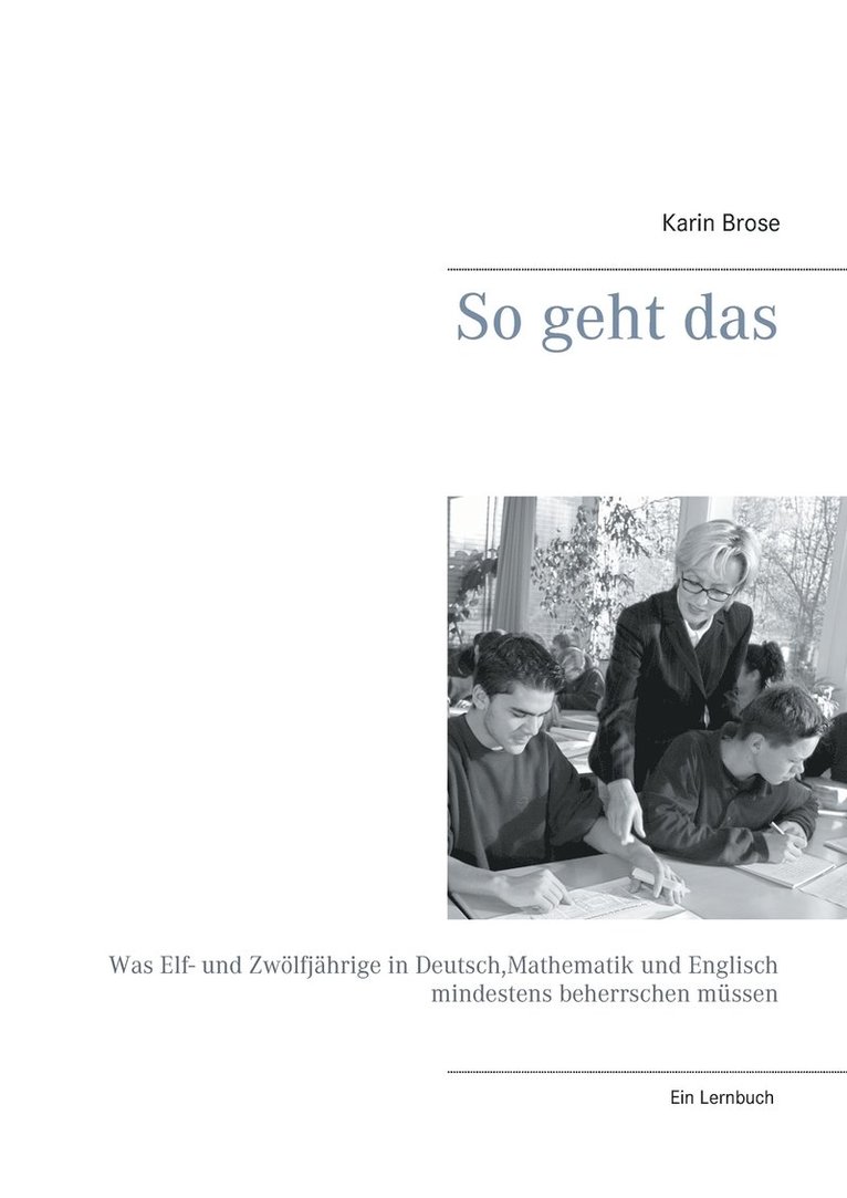 Karin Brose - So geht das, Häftad