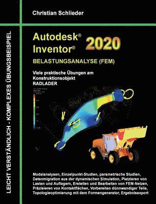 Christian Schlieder - Autodesk Inventor 2020 - Belastungsanalyse (FEM), Häftad