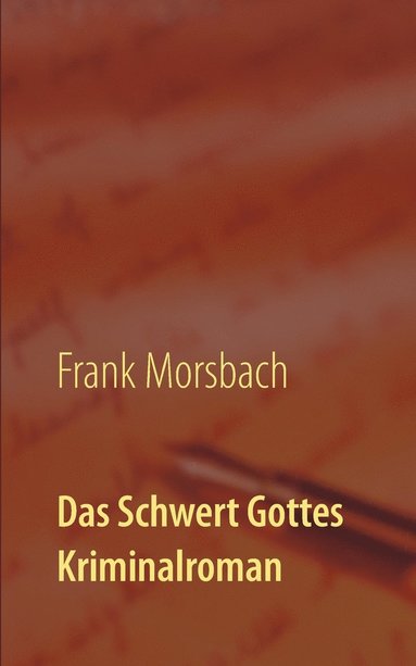 bokomslag Das Schwert Gottes