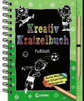 bokomslag Kreativ-Kratzelbuch: Fußball