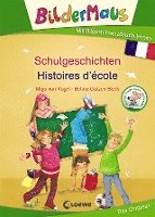 bokomslag Bildermaus - Mit Bildern Französisch lernen - Schulgeschichten - Histoires d'école