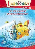 bokomslag Leselöwen 1. Klasse - Die verborgene Unterwasser-Stadt (Großbuchstabenausgabe)