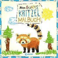 Mein buntes Kritzel-Malbuch (Roter Panda) 1