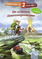 bokomslag Lesenlernen in 3 Schritten - Die schönsten Abenteuergeschichten