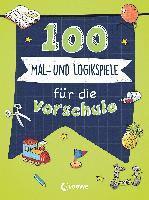 bokomslag 100 Mal- und Logikspiele für die Vorschule