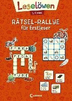 bokomslag Leselöwen Rätsel-Rallye für Erstleser - 1. Klasse (Orange)