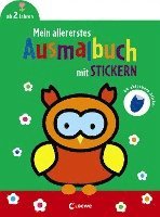 Mein allererstes Ausmalbuch mit Stickern (Eule) 1