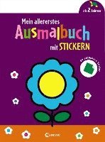 Mein allererstes Ausmalbuch mit Stickern (Blume) 1