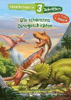 bokomslag Lesenlernen in 3 Schritten - Die schönsten Dinogeschichten