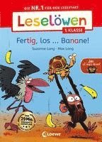 bokomslag Leselöwen 1. Klasse - Jim ist mies drauf - Fertig, los ... Banane!