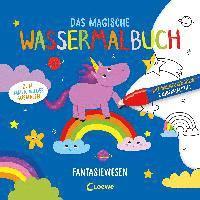 Das magische Wassermalbuch - Fantasiewesen 1