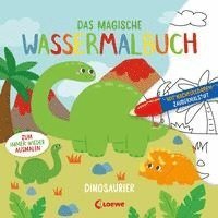 bokomslag Das magische Wassermalbuch - Dinosaurier