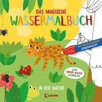 bokomslag Das magische Wassermalbuch - In der Natur