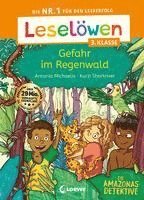 bokomslag Leselöwen 3. Klasse - Amazonas-Detektive: Gefahr im Regenwald