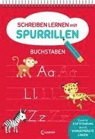 bokomslag Schreiben lernen mit Spurrillen - Buchstaben