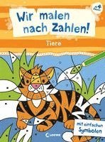 Wir malen nach Zahlen! - Tiere, Häftad