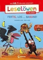 bokomslag Leselöwen 1. Klasse - Jim ist mies drauf - Fertig, los ... Banane! (Großbuchstaben)