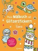 bokomslag Mein Malbuch mit Glitzerstickern - Tiere