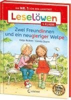 bokomslag Leselöwen 1. Klasse - Zwei Freundinnen und ein neugieriger Welpe