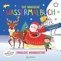 bokomslag Das magische Wassermalbuch - Fröhliche Weihnachten!