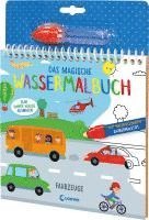 bokomslag Das magische Wassermalbuch - Fahrzeuge