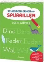 Schreiben lernen mit Spurrillen - Erste Wörter 1