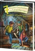 bokomslag 7-Minuten-Geschichten zum Lesenlernen - Detektive auf heißer Spur