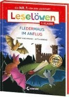 Heike Wiechmann - Leselöwen 1. Klasse - Fledermaus im Anflug (Großbuchstabenausgabe), Inbunden