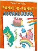 bokomslag Punkt-zu-Punkt-Ausmalbuch (orange)