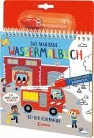 bokomslag Das magische Wassermalbuch - Bei der Feuerwehr