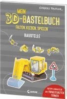 bokomslag Mein 3D-Bastelbuch - Falten, kleben, spielen - Baustelle