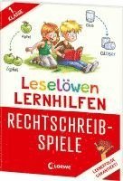 bokomslag Leselöwen Lernhilfen - Rechtschreib-Spiele - 1. Klasse