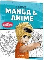 bokomslag I love Manga & Anime - Das Malbuch