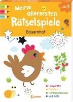 bokomslag Meine allerersten Rätselspiele - Bauernhof