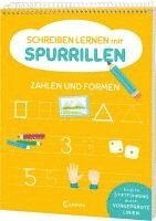 bokomslag Schreiben lernen mit Spurrillen - Zahlen und Formen