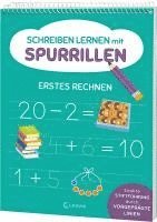bokomslag Schreiben lernen mit Spurrillen - Erstes Rechnen