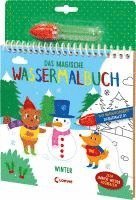 bokomslag Das magische Wassermalbuch - Winter