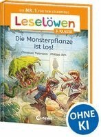 Christian Tielmann - Leselöwen 3. Klasse - Die Monsterpflanze ist los!, Inbunden
