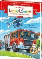 bokomslag Die schönsten Leselöwen-Geschichten zum Lesenlernen - Polizei und Feuerwehr