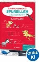 Schreiben lernen mit Spurrillen und Zauberstift - Buchstaben, Häftad