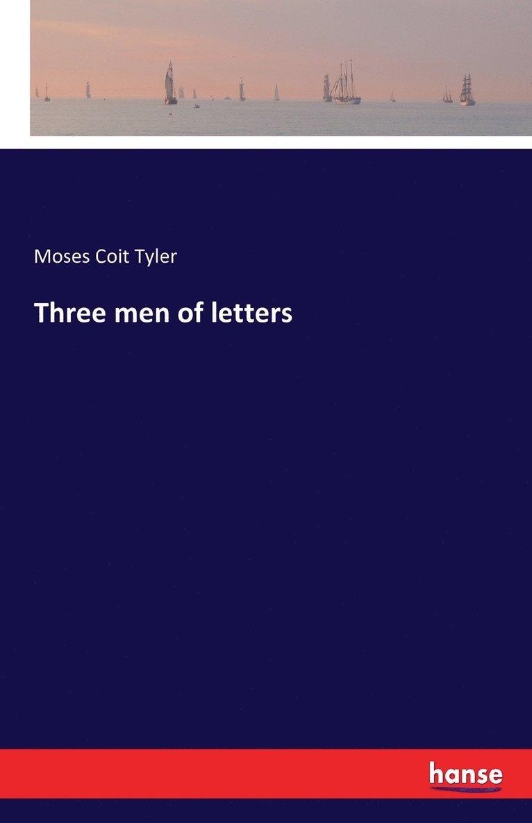 Three men of letters 1