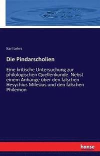 bokomslag Pindarscholien